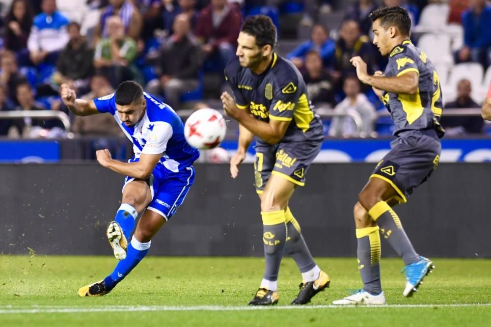 El Dépor cae goleado ante Las Palmas