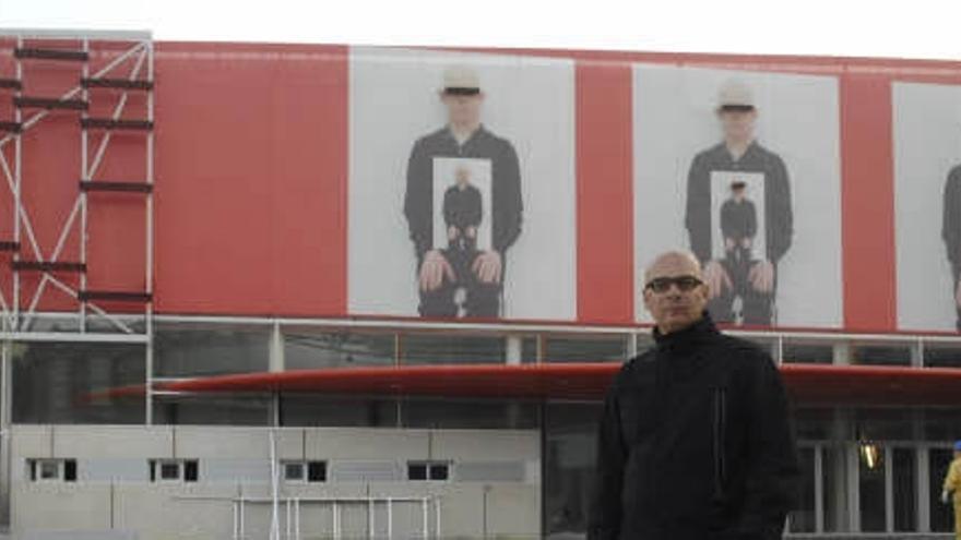 Francis Naranjo, ayer, en ExpoCoruña.