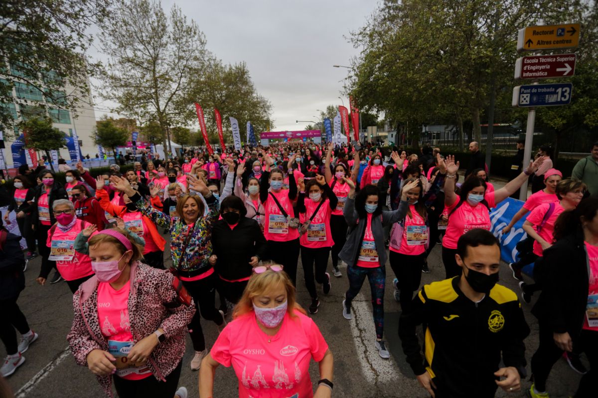 La Carrera de la Mujer recorre el distrito de Algirós