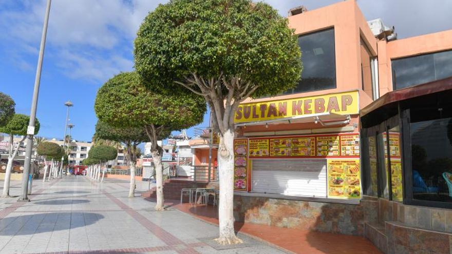 Estado de abandono de los centros comerciales y de ocio del Sur