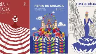 Estos son los cinco carteles candidatos de la Feria de Málaga 2022