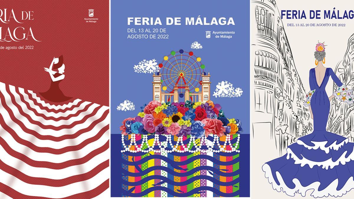Propuestas de carteles de la Feria de Málaga 2022