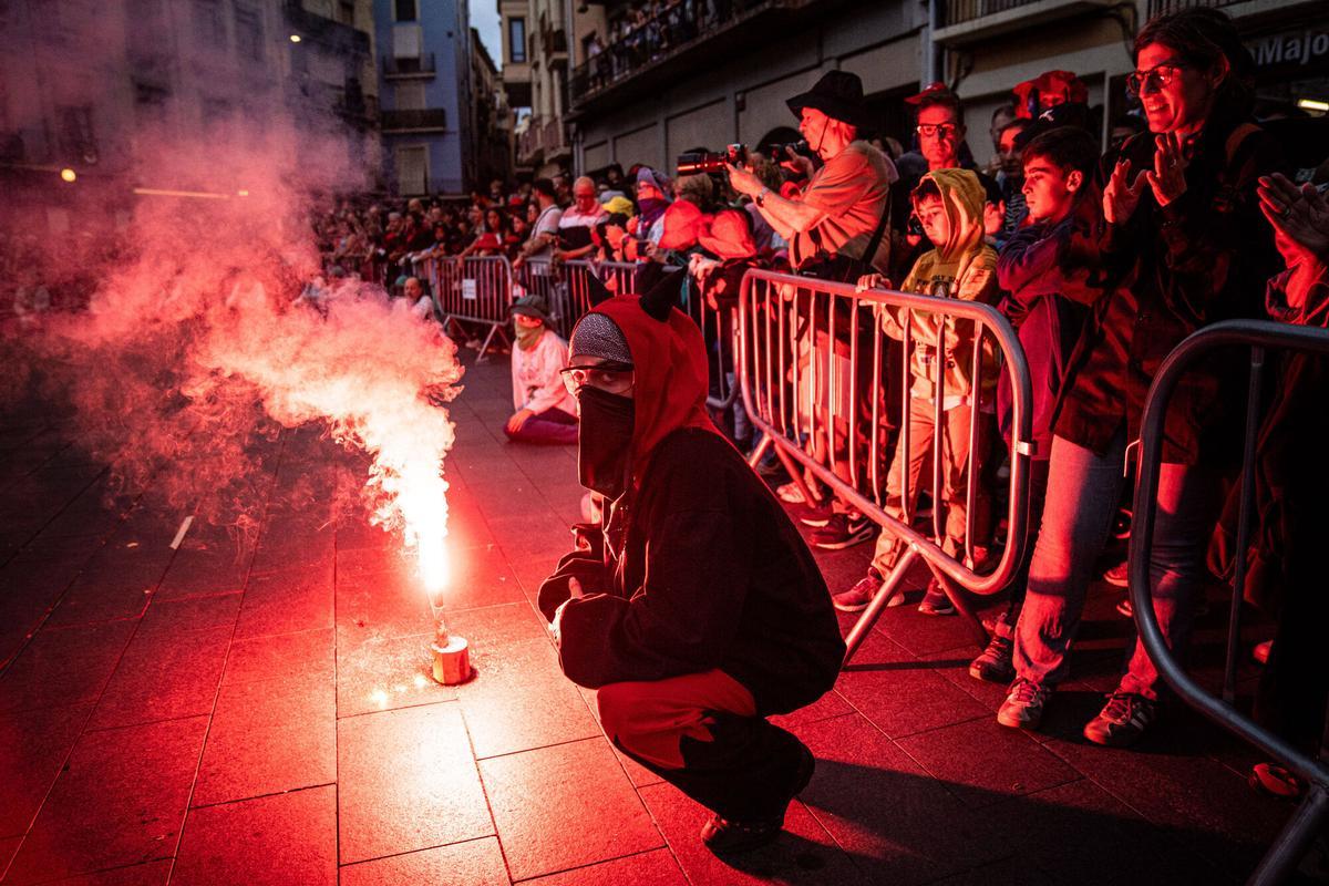 Imatges de la Moscada i el Correfoc infantil de la Festa Major de Manresa 2026 Imatges de la Moscada i el Correfoc infantil de la Festa Major de Manresa 2026