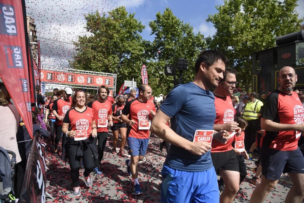 Igualada aplega gairebé 2.000 corredors a La Cursa de RAC 1