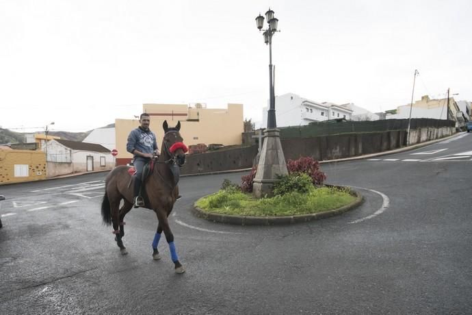 30.01.18 Gran Canaria. Lluvia en la zona Las Palma