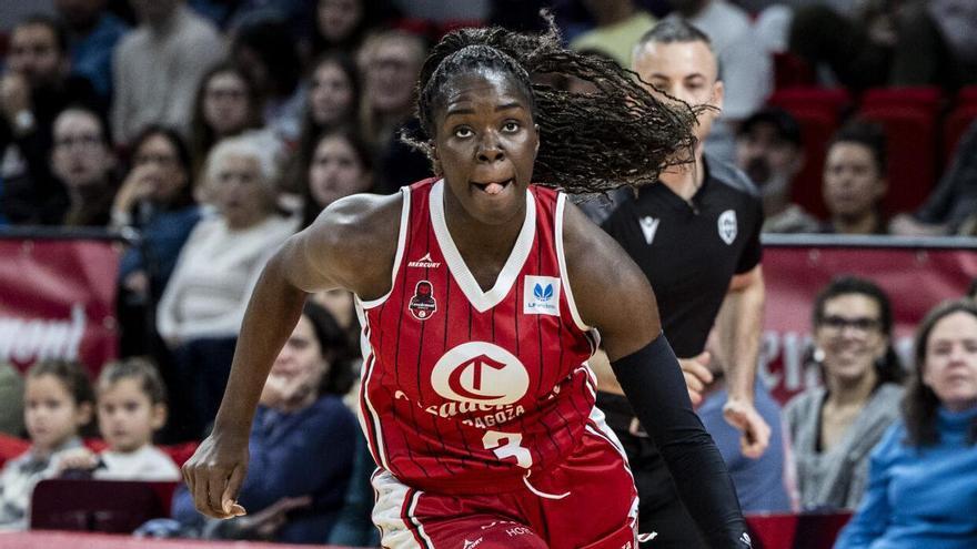 Bankolé, durante el último partido del Casademont.