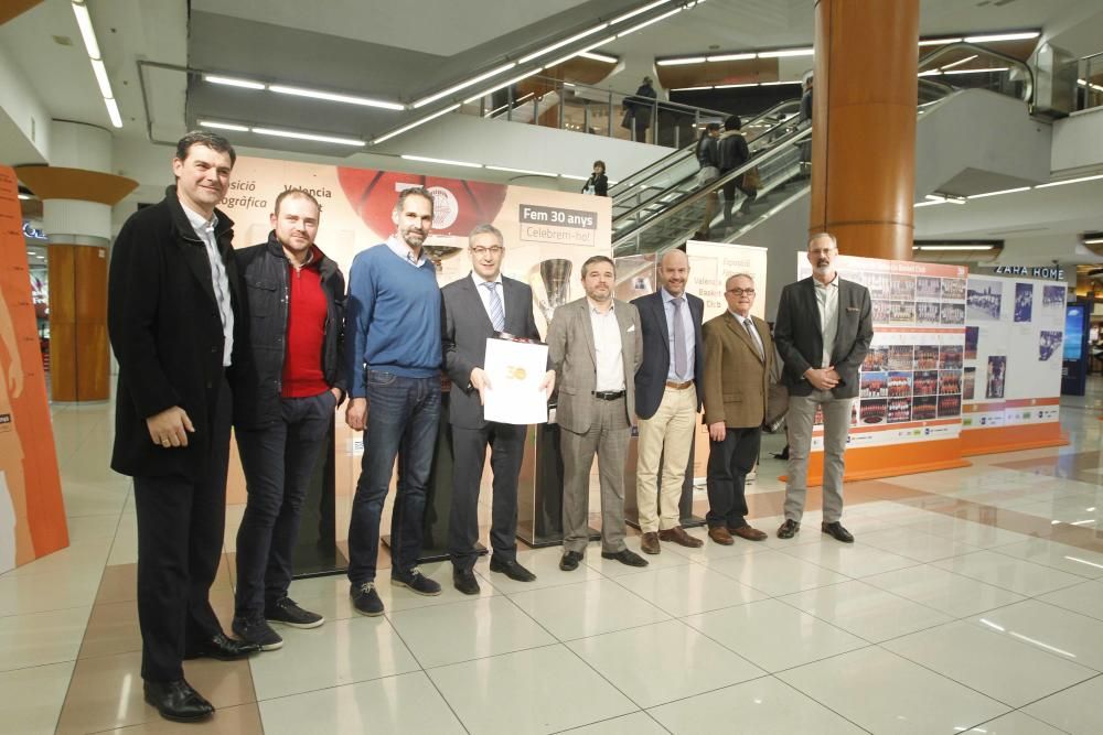 La 'Exposición' del Valencia Basket llega a Nuevo Centro