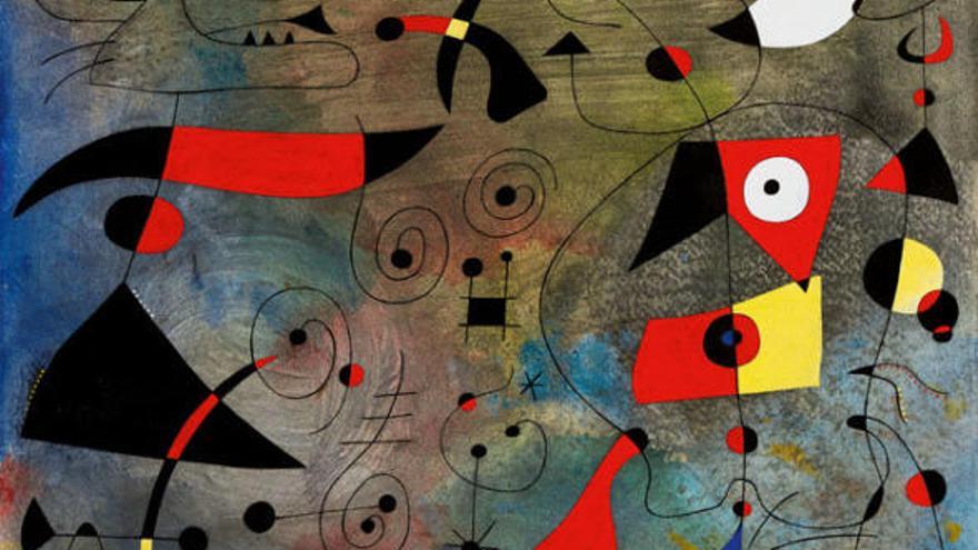 Vendida por 27 millones de euros la obra &#039;Femme et oiseaux&#039;, de Joan Miró