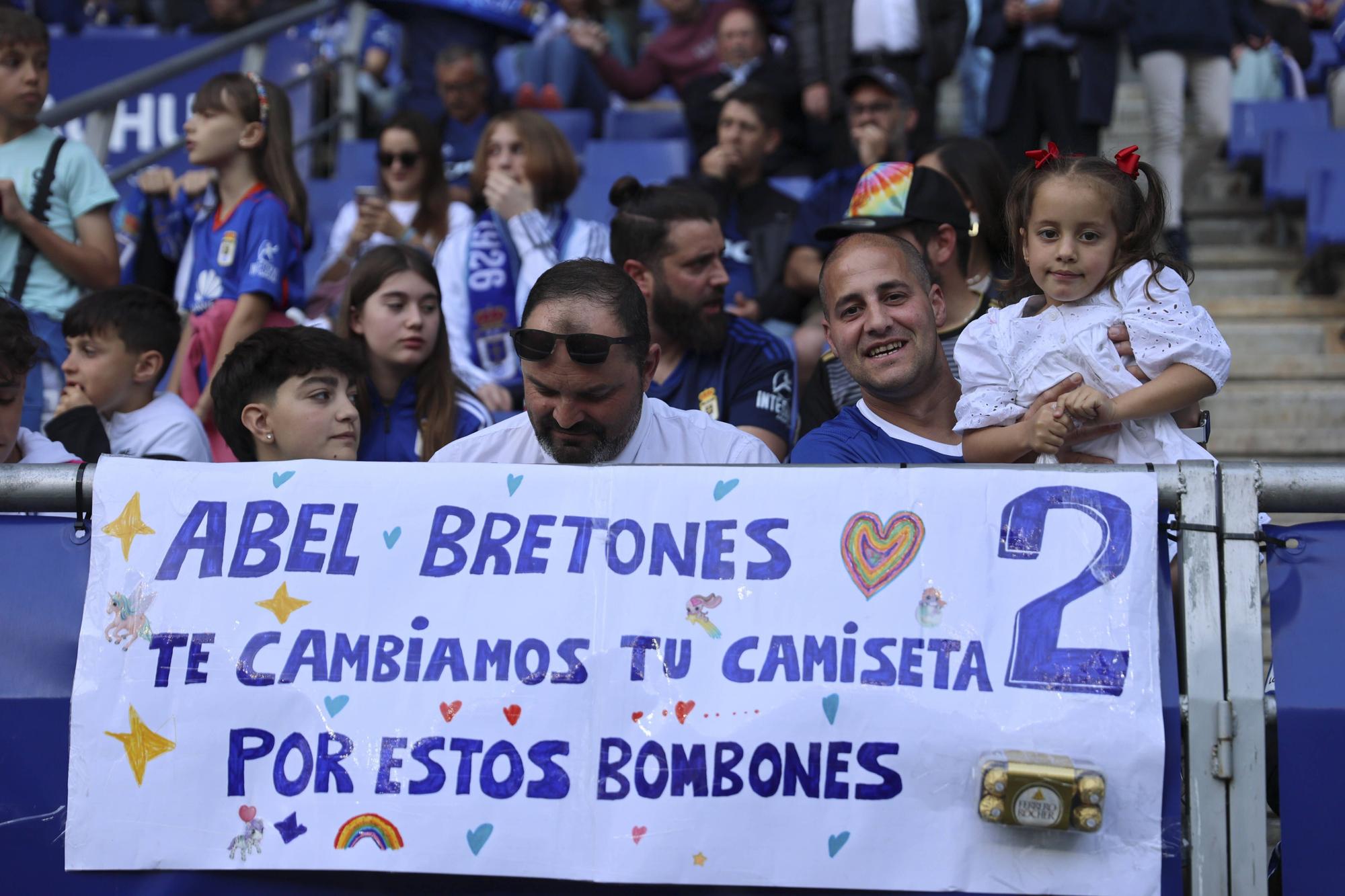 En imágenes: Así fue el partido entre el Real Oviedo y el Zaragoza en el Tartiere