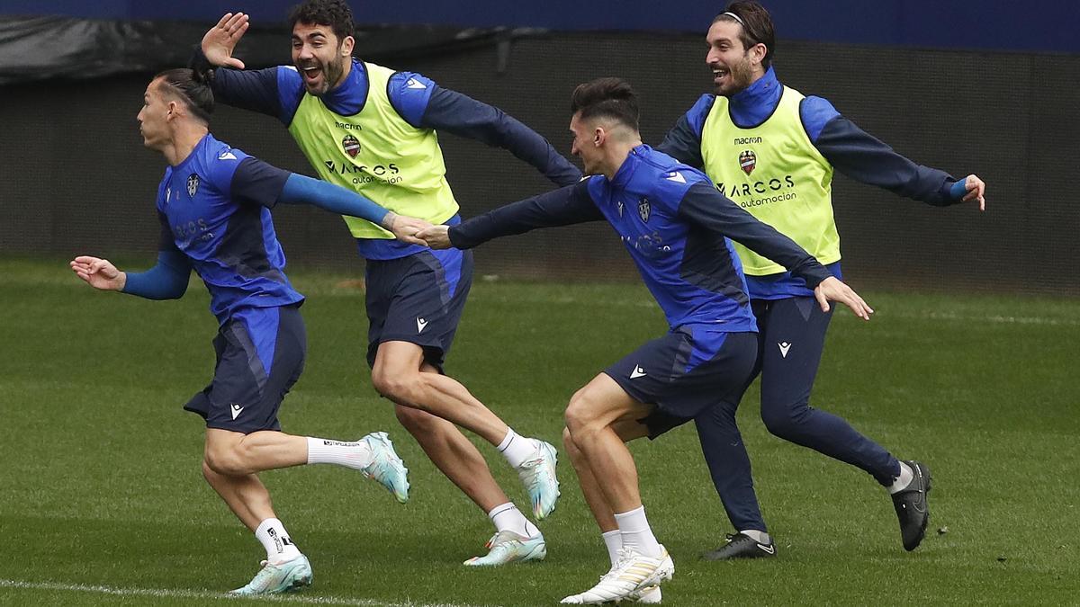 Así ha sido el entrenamiento del Levante UD