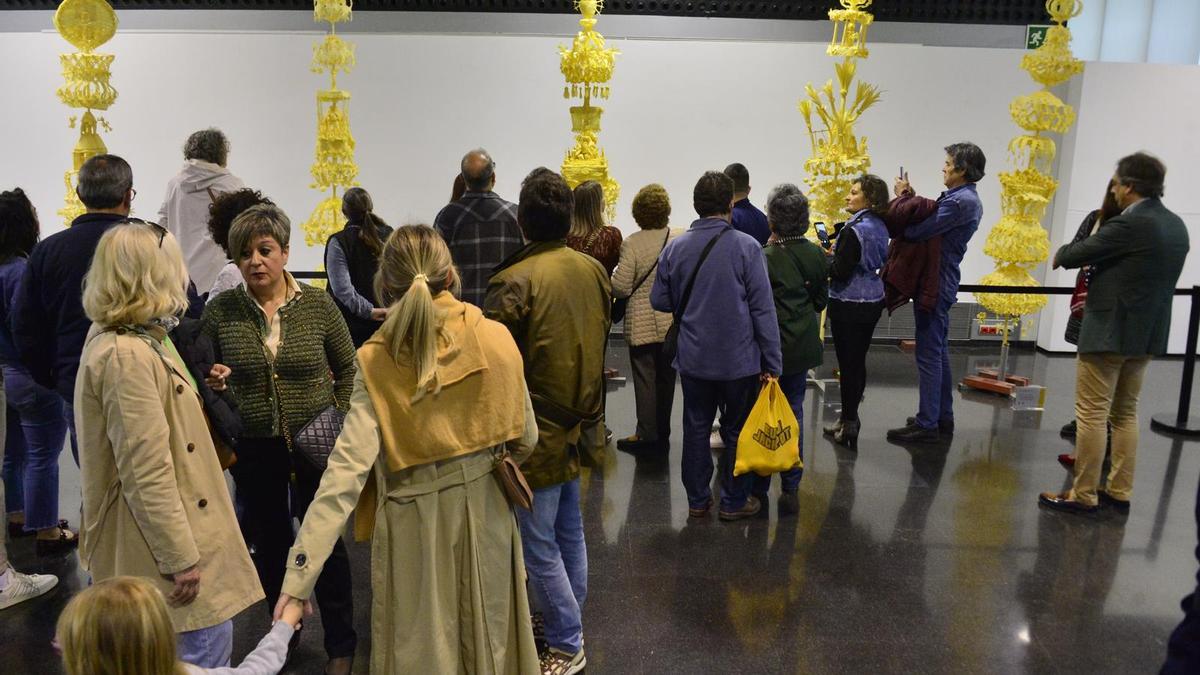 Así son las palmas blancas a concurso en Elche