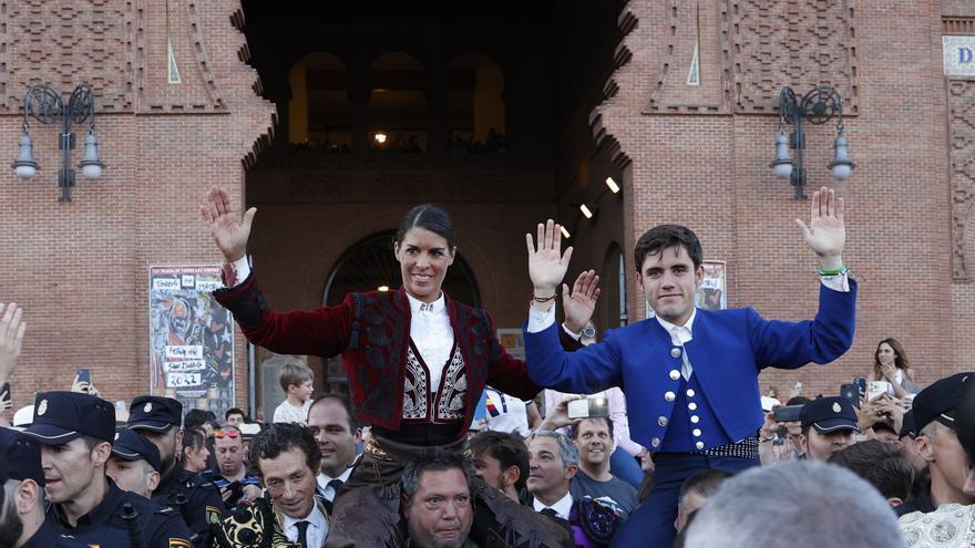 Guillermo Hermoso se consagra en Madrid y Lea Vicens le acompaña a hombros