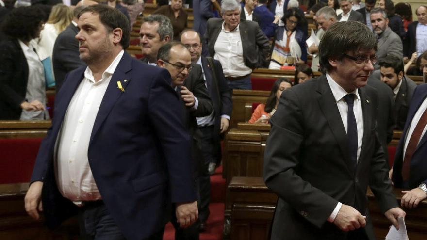 Puigdemont ofreció la presidencia a Junqueras, que la rechazó