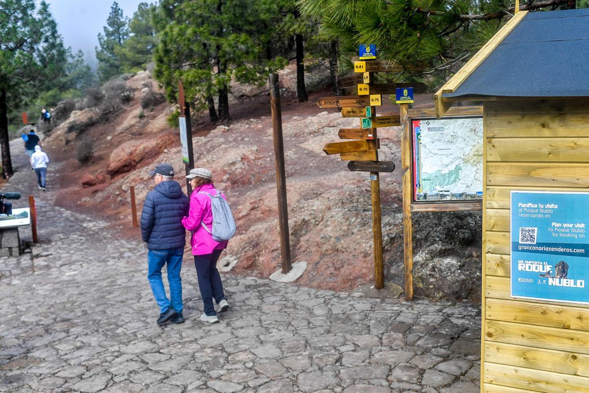 Entra en vigor la visita en guagua y con reserva previa para visitar el Roque Nublo