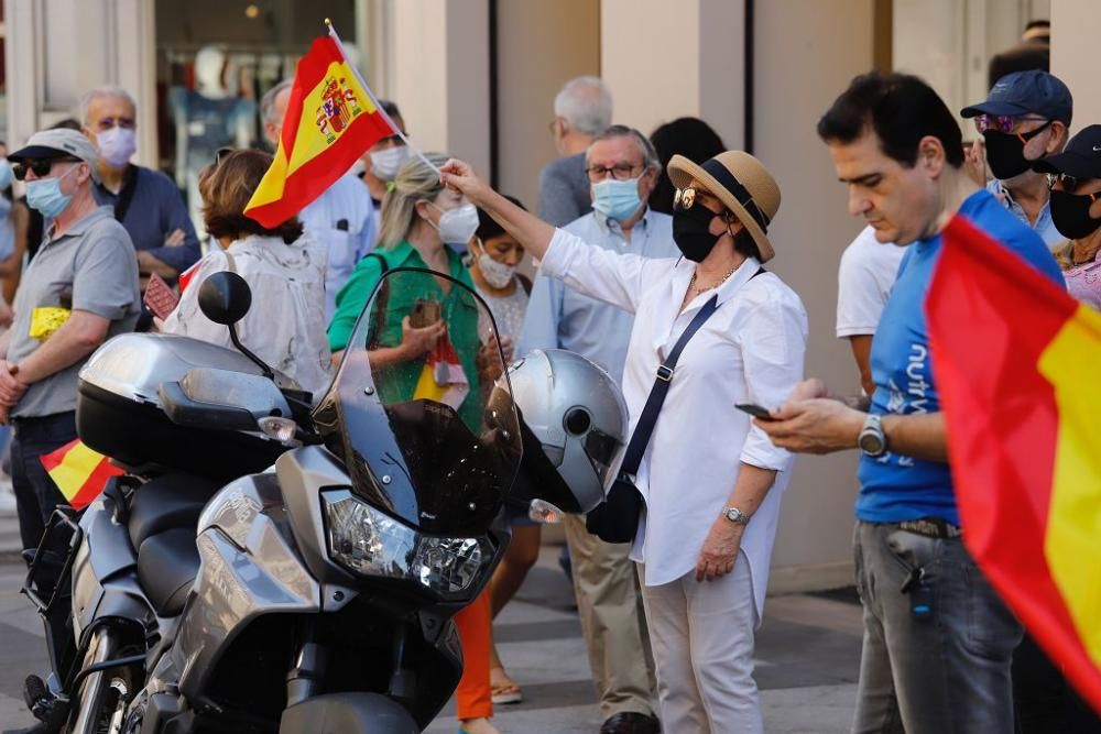 Manifestación contra el Gobierno de Sánchez