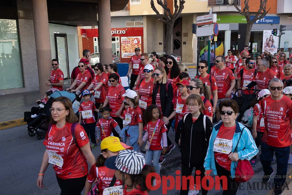 Marcha de la ONG Delwende en Caravaca