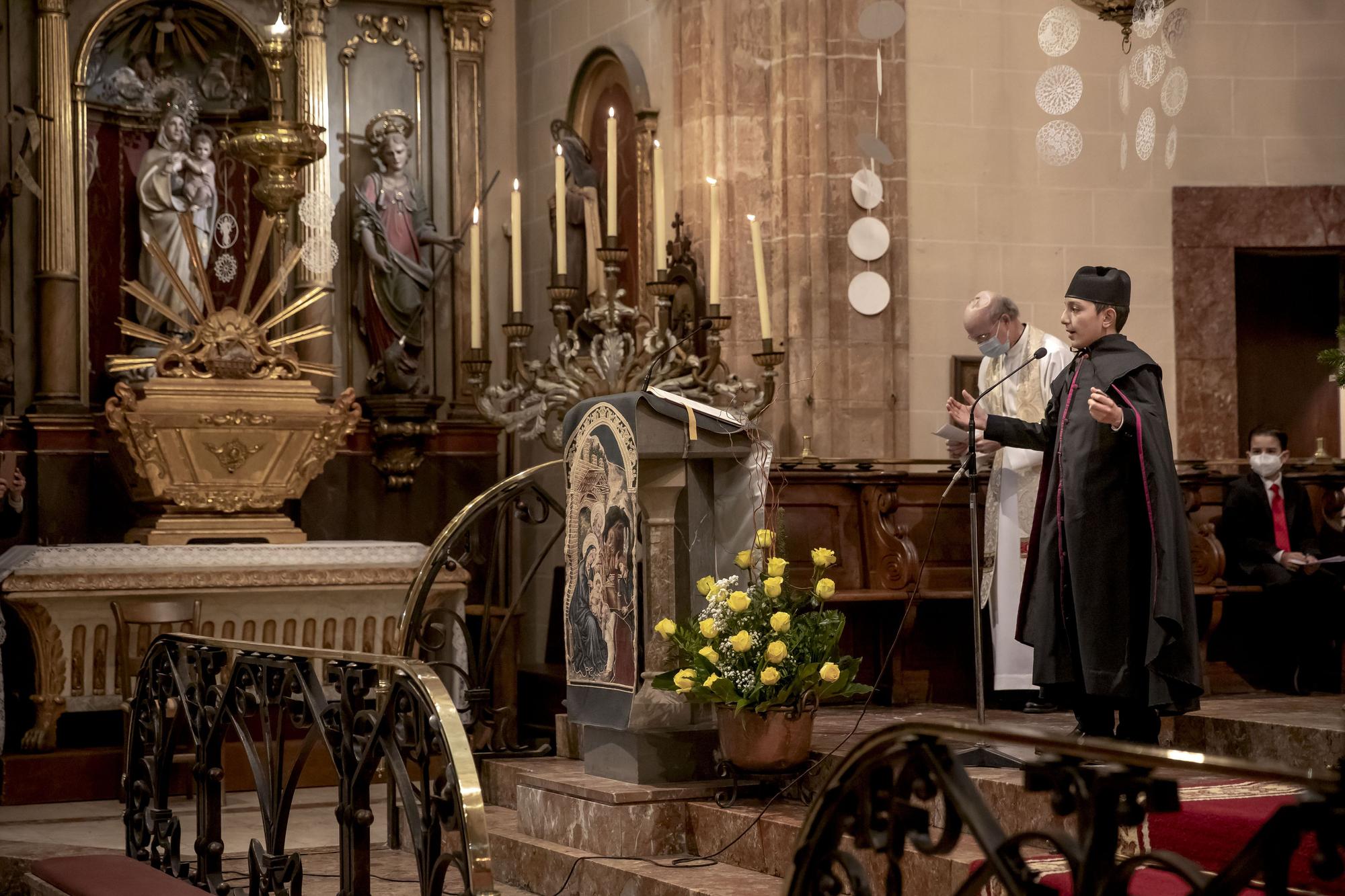 Matines y canto de la Sibil·la en la iglesia de Sant Nicolau de Palma