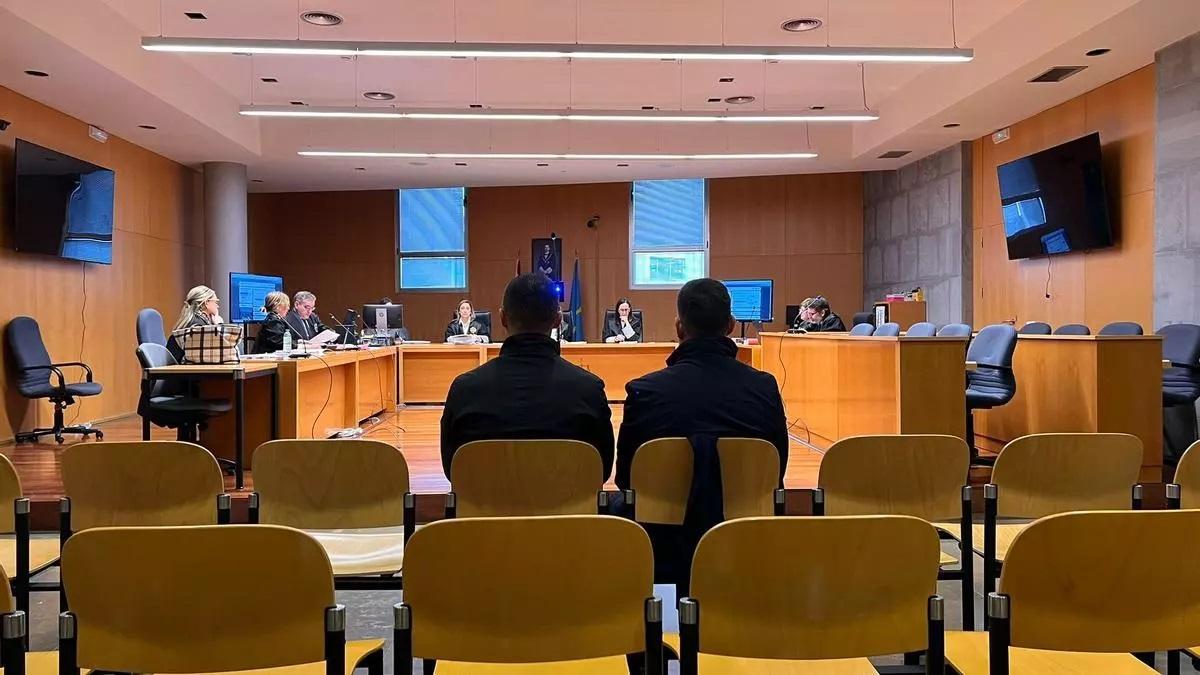 Un momento del juicio.