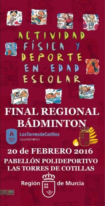 Final de badmintón escolar