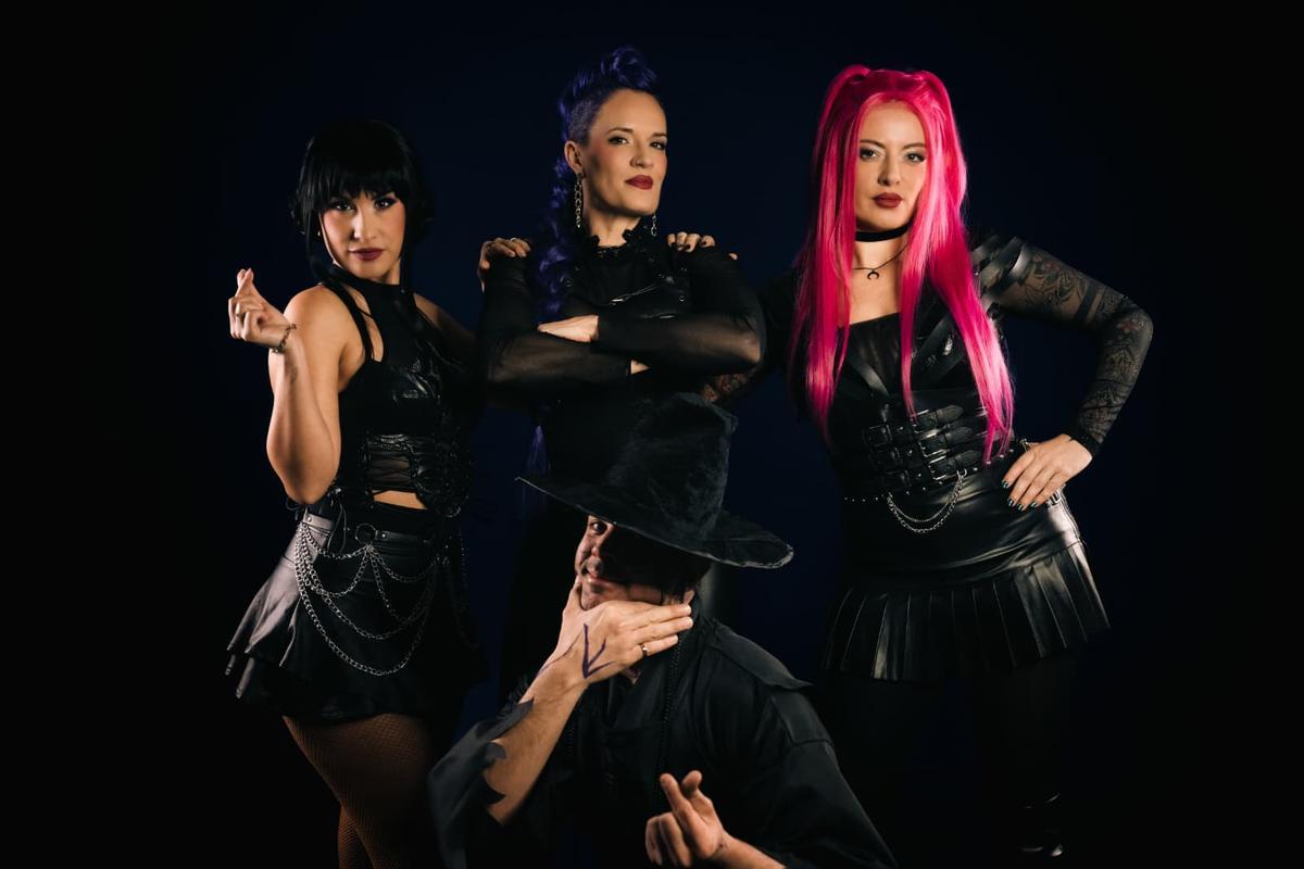 Las tres protagonistas del musical.