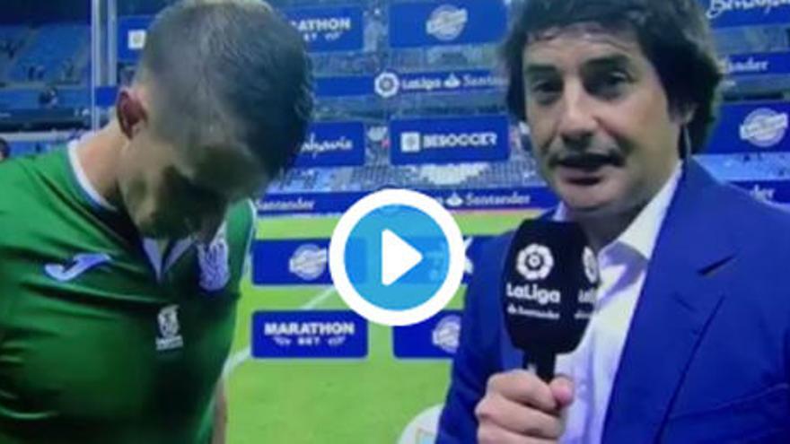 Doble zasca a un periodista de BeinSports