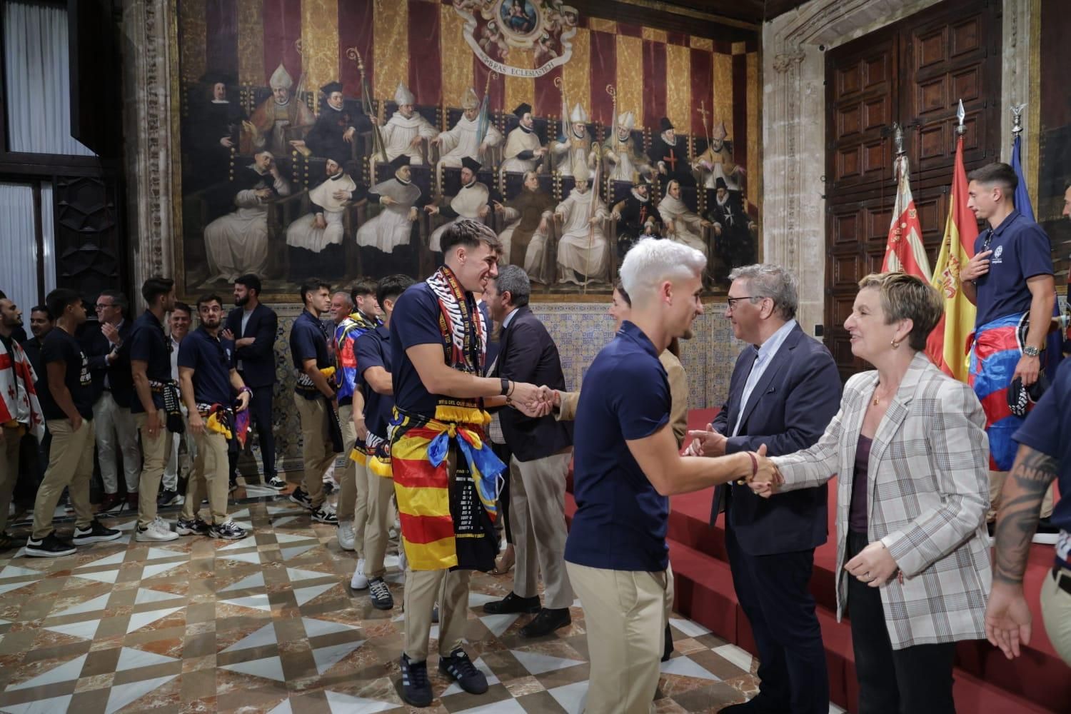 La celebración del ascenso del Levante UD, en imágenes