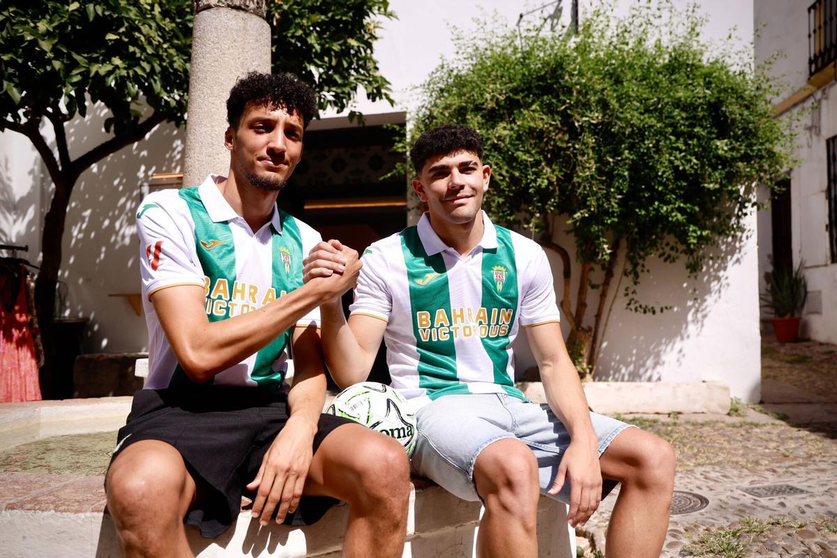 Ghailan y El Jebari son presentados como jugadores del Córdoba CF