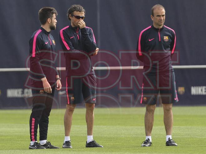 Entrenamiento FC Barcelona