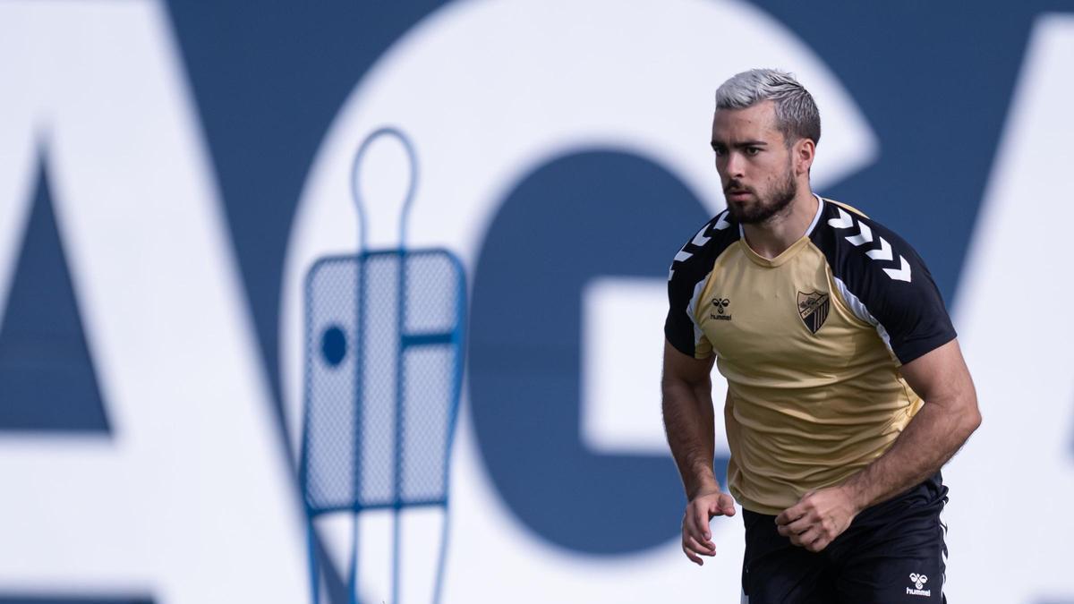 Ramón, en el inicio de la pretemporada con el Málaga CF.