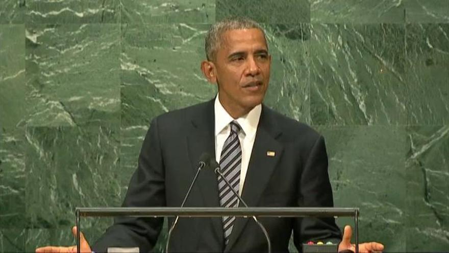 Obama manda un 'recado' a Putin por su intervención en Siria en la Asamblea de la ONU