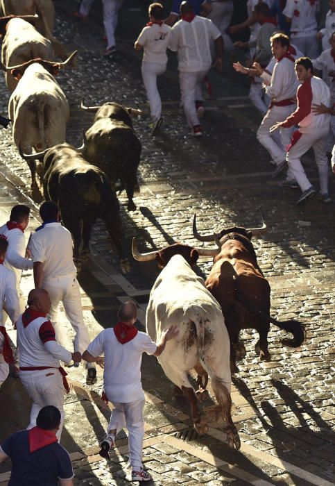 Primer 'encierro' de Sant Fermí