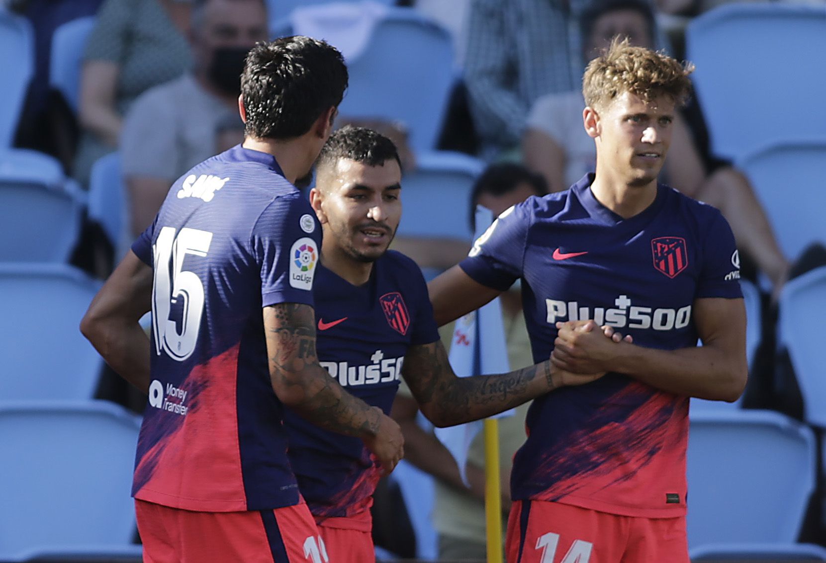 El Celta-Atlético, en imágenes