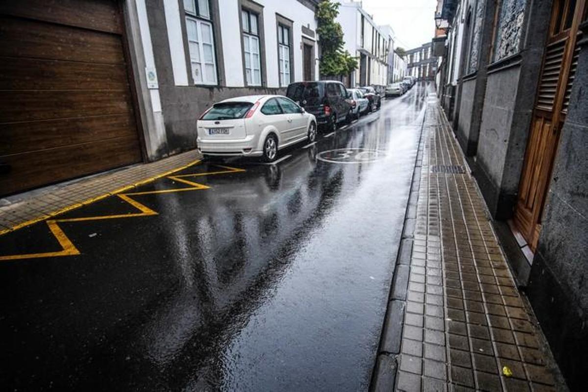 17-11-18. ARUCAS. LLUVIA ARUCAS.  FOTO: JOSÉ ...