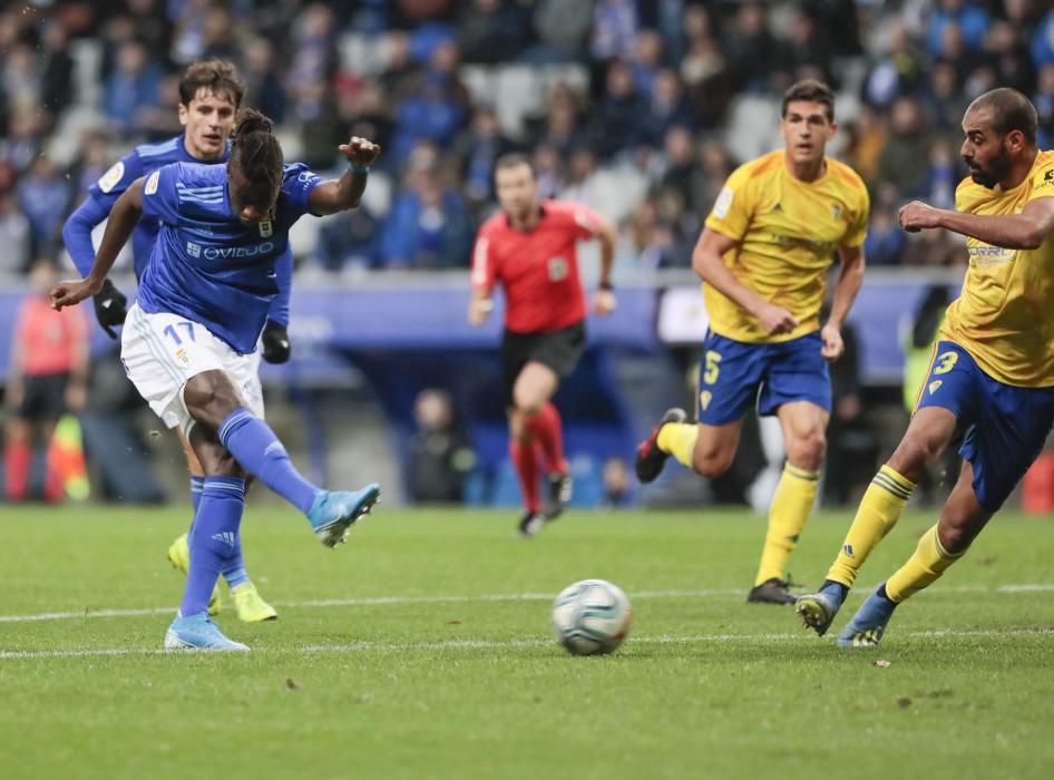 Real Oviedo- Cádiz, en imágenes