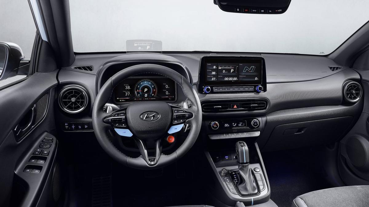 Interior del Hyundai Kona N.