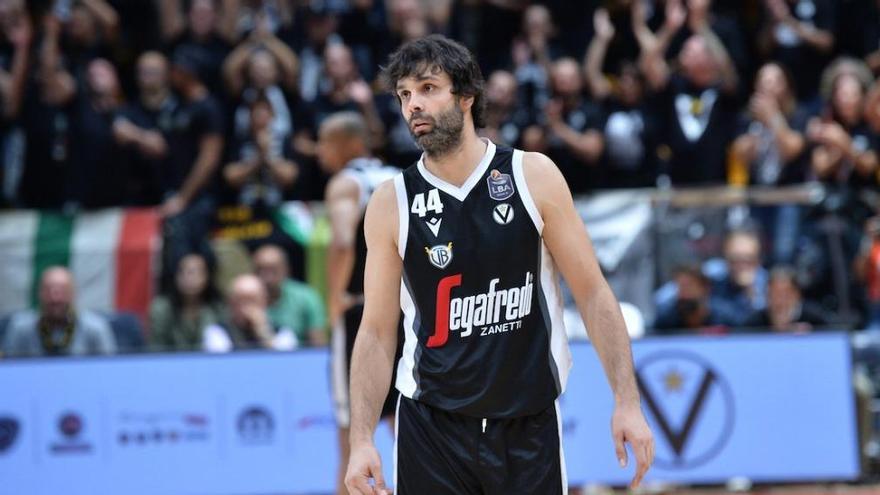 Milos Teodosic, jugador del Virtus Bolonia, elegido MVP de la primera fase de la Eurocup