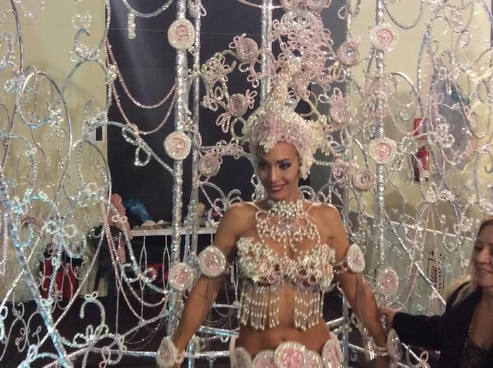 Preparativos para la Gala de la Reina del Carnaval