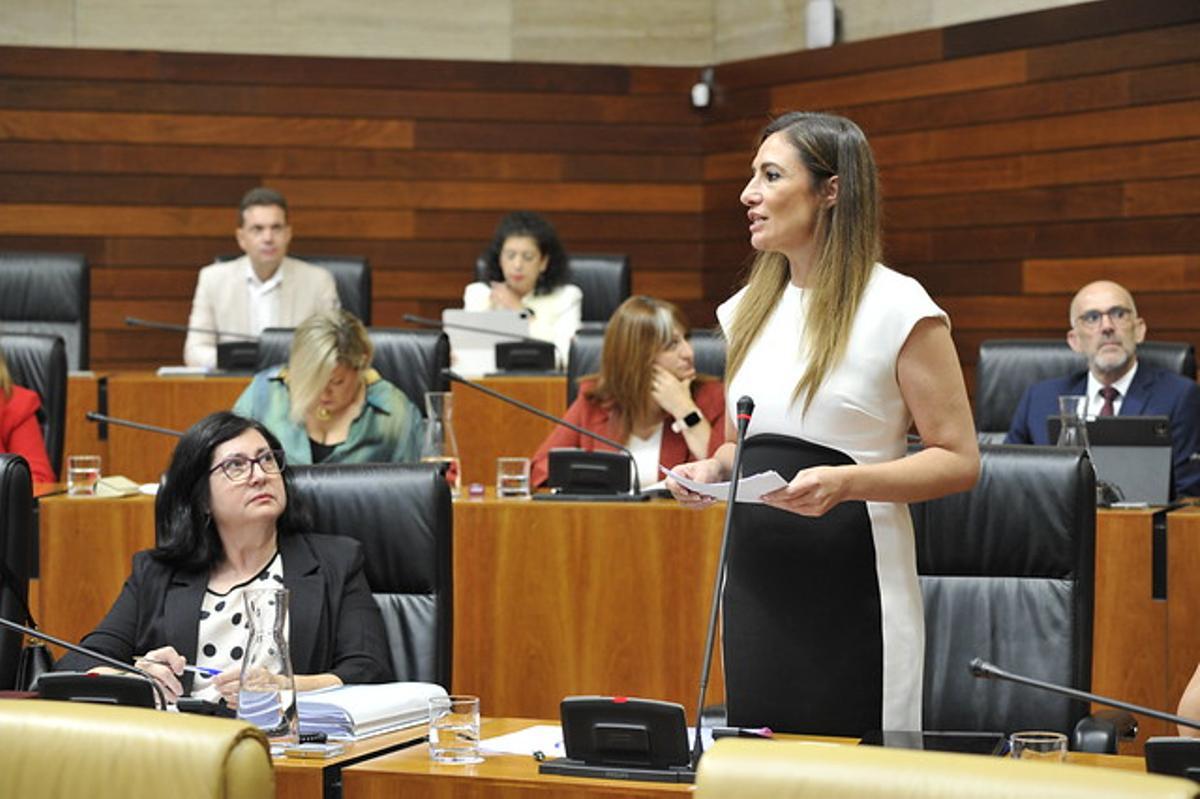 Fotogalería | Sesión plenaria en la Asamblea de Extremadura