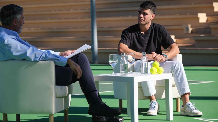 La victoria de Carlos Alcaraz en Wimbledon comenzó en Tenerife