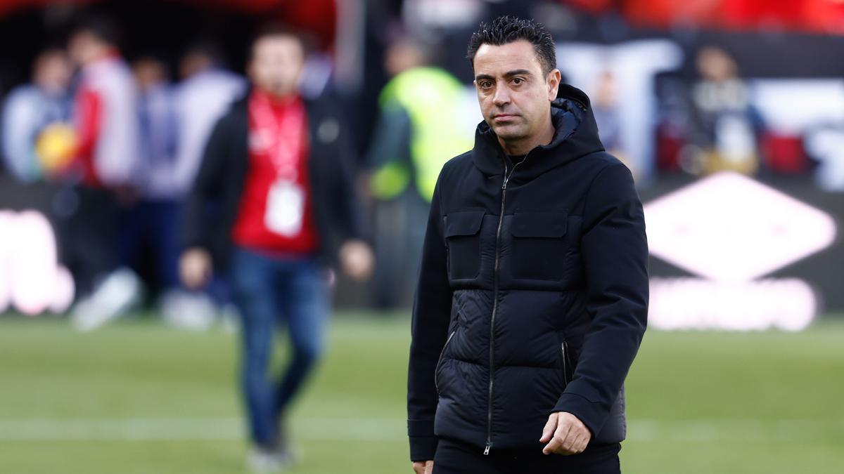 Xavi Hernández, entrenador del Barcelona