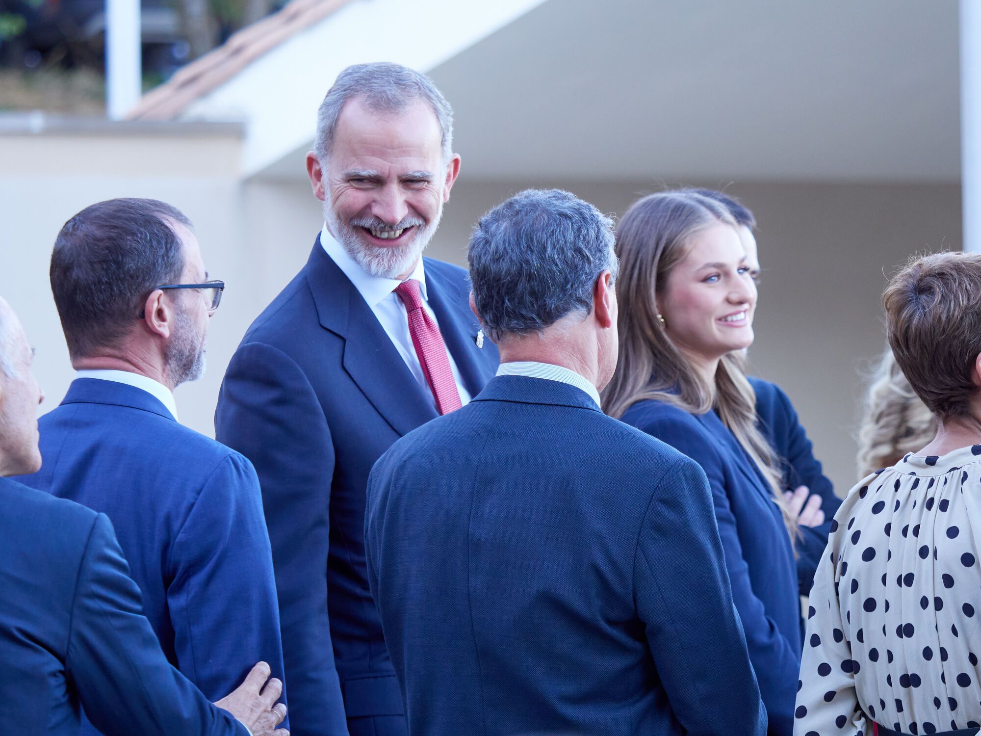 EN IMÁGENES: Leonor se da un baño de multitudes en su estreno como Princesa de Viana