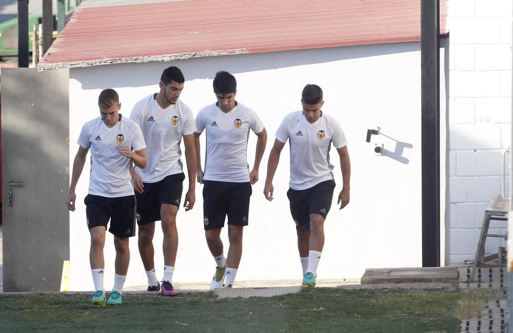 Las mejores imágenes del entrenamiento del Valencia CF