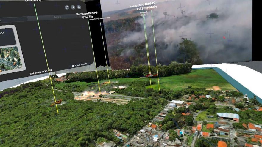 Tecnología de XRF que muestra información en 3D para gestionar una emergencia.