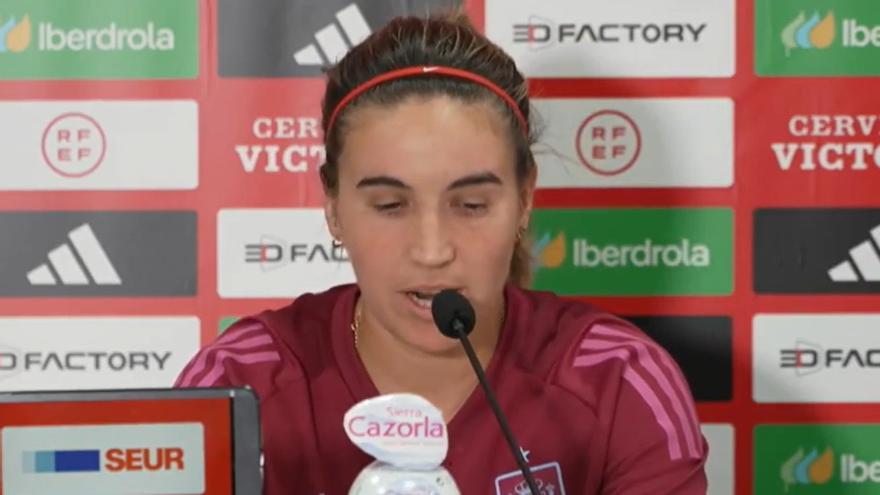 Mariona: "Es una lucha global, creo que todas las futbolistas la sentimos como nuestra"