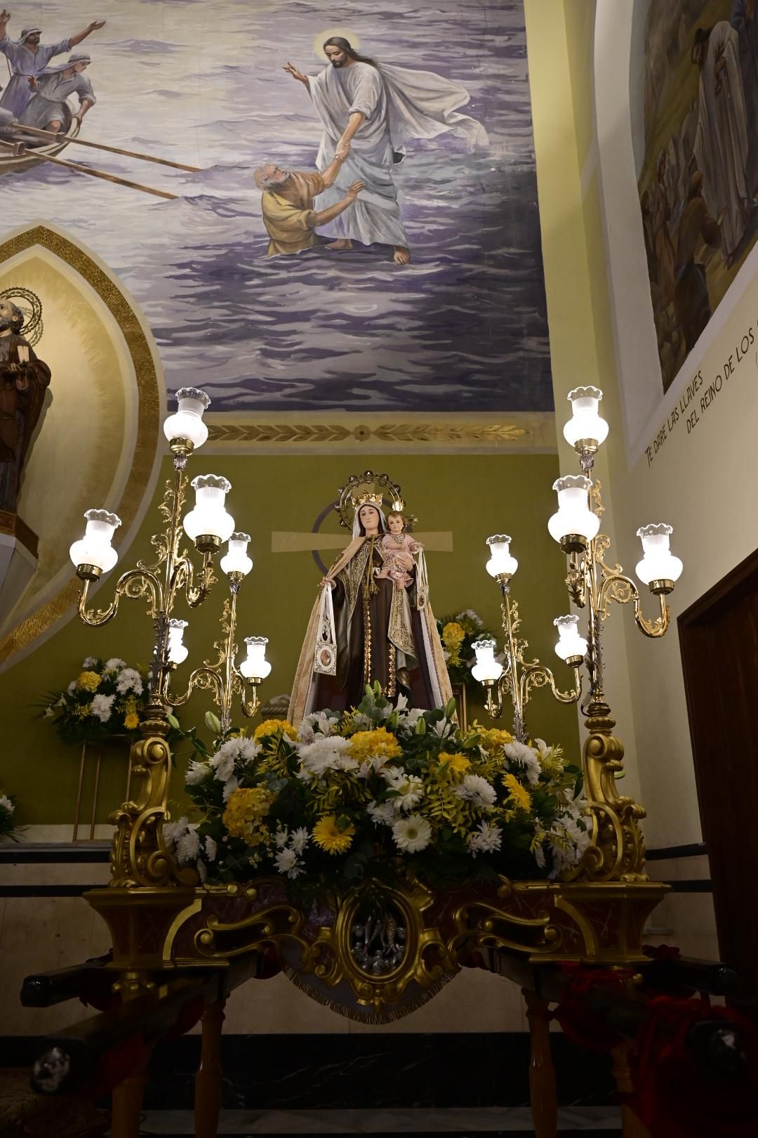 El Grau de Castelló honra a la Virgen del Carmen: misa con sorpresa y emotiva procesión