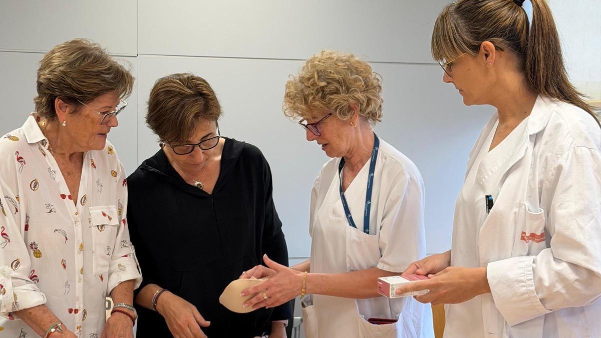 El nou "kit" a l'hospital de Palamós.