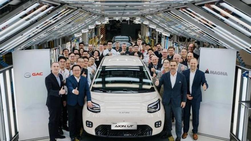 La china GAC desembarca en España con dos eléctricos fabricados en Europa y hasta 4.050 euros del Plan Auto+