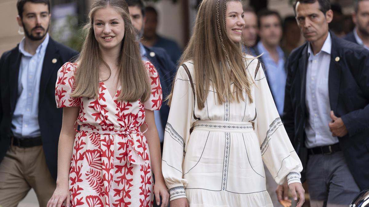 VIAJE PRINCESA LEONOR E INFANTA SOFIA