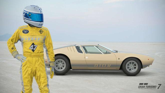 Kim Jones diseña un total look y un coche de Dior para el videojuego Gran Turismo 7