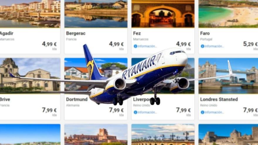 Ryanair tira (más) las tarifas de los billetes en Santiago: vuelos a mitad de precio